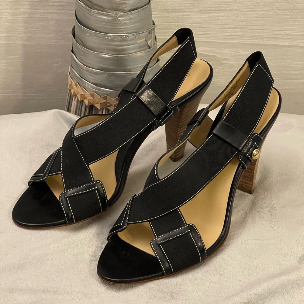 Boutique 9 Shanice Style Black Strappy Heels